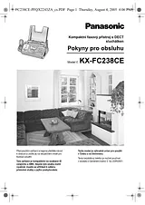 Panasonic KXFC238CE Guida Al Funzionamento