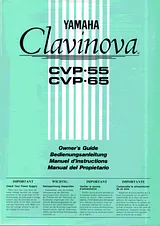 Yamaha clavinova cvp-55 Manual Do Utilizador