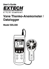 Extech Anemometer SDL300 Fiche De Données