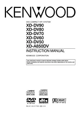 Kenwood XD-A850DV 用户手册