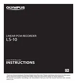 Olympus LS-10 Справочник Пользователя
