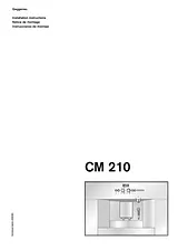 Gaggenau CM210710 Инструкции По Установке