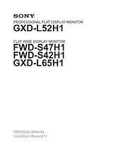 Sony FWD-S47H1 Manuale