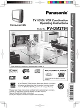 Panasonic PV-DM2794 ユーザーズマニュアル