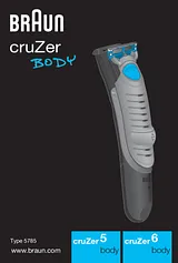 Braun cruZer6 body   Shaver 609827 Справочник Пользователя