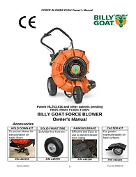 Billy Goat F1802V Manuale Utente
