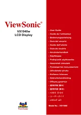 Viewsonic VX1940w Manual Do Utilizador