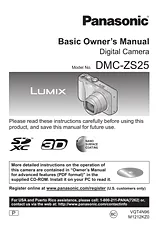 Panasonic DMC-ZS25 Manuel D’Utilisation