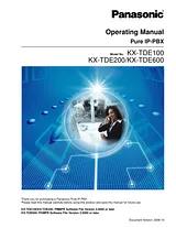 Panasonic KX-TDE600 User Manual