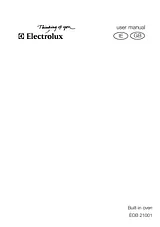 Electrolux EFT60001W ユーザーズマニュアル