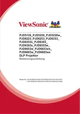 Viewsonic PJD6383s ユーザーズマニュアル