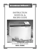 Breadman TR2500BC Manuale Istruttivo