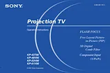 Sony KP 53V90 Manuale