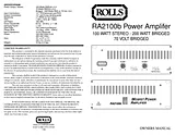 Rolls RA2100B Merkblatt
