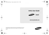 Samsung Seek Справочник Пользователя