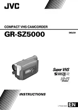 JVC GR-SZ5000 User Guide
