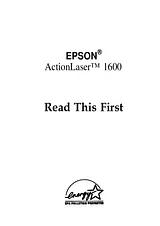 Epson 1600 Einleitendes Handbuch