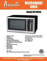 Avanti MT16K3S Specification Guide