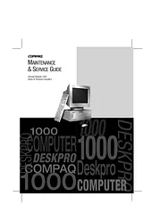 Compaq 1000 Manual De Usuario
