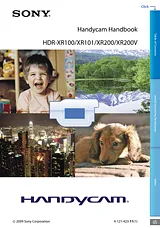 Sony HDR-XR100 Справочник Пользователя
