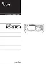 ICOM IC-910H Manual De Instrucciónes