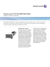 Alcatel-Lucent 7710 SDH CMAs ユーザーズマニュアル
