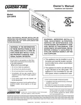 Quadra-Fire QVI-30FB Manuale Utente
