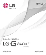 LG Gpad 8.0 LGV490 negro Manual De Propietario