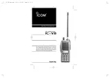 ICOM IC-V8 User Manual