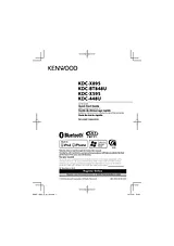 Kenwood KDC-X895 Manuel D’Utilisation