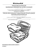 KitchenAid Slow Cook Warming Drawer Architect® Series II Requires Panel and Handle Uso Y Cuidado