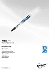 Arctic Cooling MX-4 ORACO-MX40101-GB Техническая Спецификация