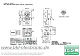 Bkl Electronic mini DIN connector Socket, horizontal mount Number of pins: 8 Black 0204070 1 pc(s) 0204070 Техническая Спецификация