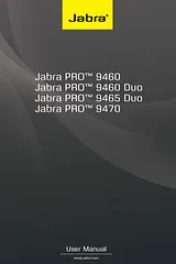 Jabra Pro 9460 Mono 14401-05 Manuel D’Utilisation