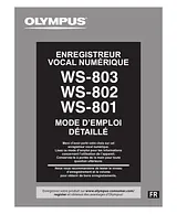 Olympus WS-801 Instruction Manual