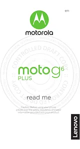 Motorola Mobility LLC T56WL3 Manual Do Utilizador