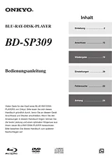 ONKYO BD-SP309 用户手册