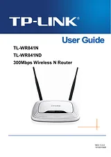 TP-LINK TL-WR 841 ND ユーザーズマニュアル