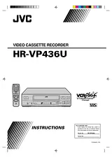 JVC HR-VP436U Manual De Usuario