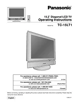 Panasonic tc-15lt1 Manuale Utente