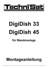 TechniSat DigiDish 33 1333/2194 Fiche De Données