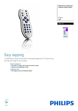Philips Universal remote control SRP1101 SRP1101/10 データシート