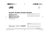 JVC KD-R440 사용자 설명서
