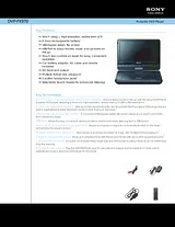 Sony DVP-FX970 Guia De Especificaciones
