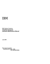 IBM A21e 하드웨어 매뉴얼