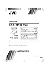 JVC kd-g162 사용자 설명서