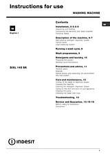 Indesit sixl 145 sk Benutzerhandbuch