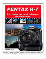 Pentax K-7 Manuel D’Utilisation