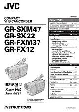 JVC GR-FX12 User Manual
