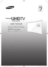Samsung 65" UHD 4K Curved Smart TV JU7500 Series 7 Guía De Instalación Rápida